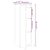 Wall Cabinets 2 pcs White 30x30x100 cm Solid Wood Pine