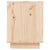 Shoe Cabinet 110x34x45 cm Solid Wood Pine