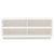 Shoe Cabinet White 110x34x45 cm Solid Wood Pine