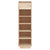 Shoe Cabinet 34x30x105 cm Solid Wood Pine