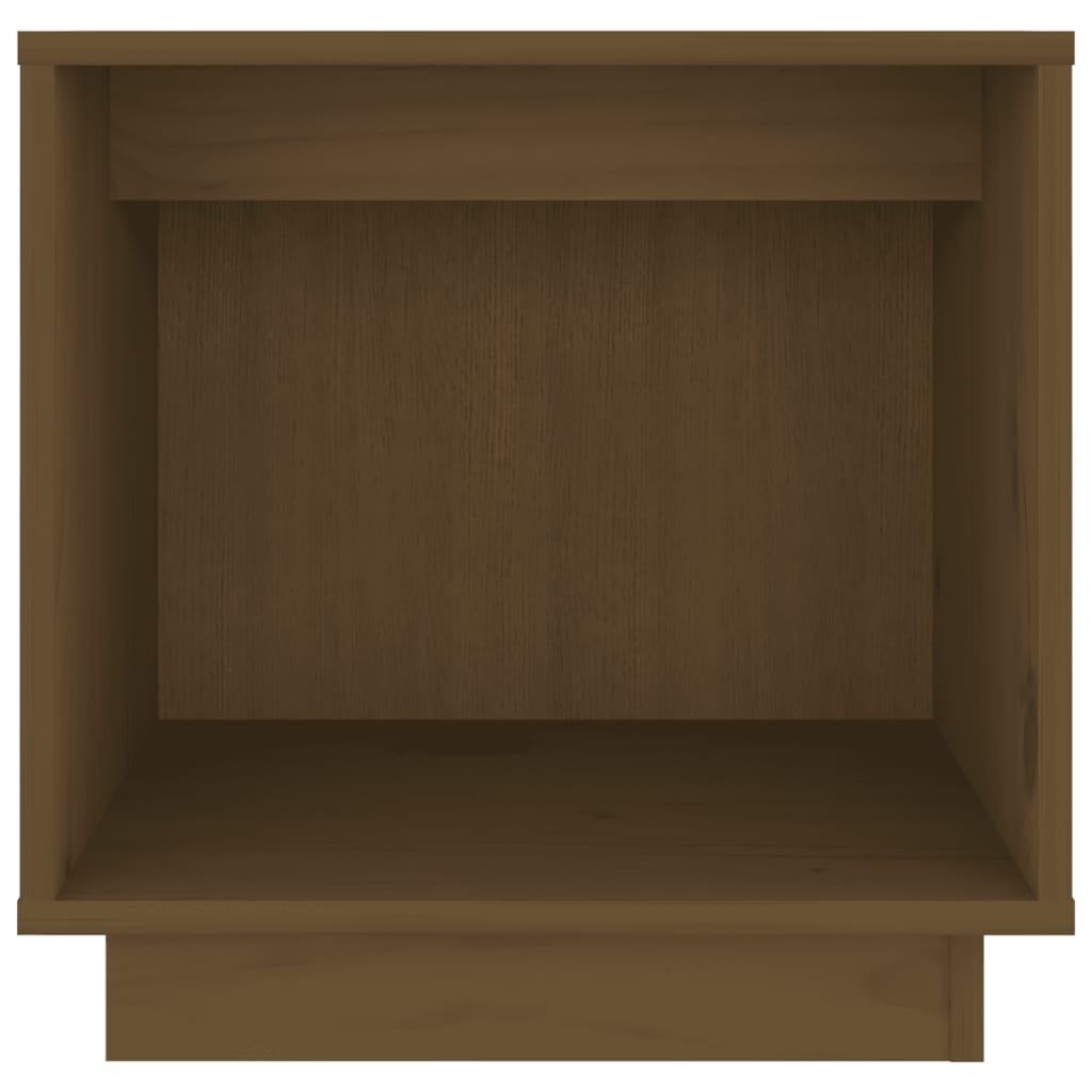 Bedside Cabinet Honey Brown 40x30x40 cm Solid Wood Pine