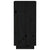 Sideboards 2 pcs Black 31.5x34x75 cm Solid Wood Pine