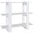 Book Cabinet/Room Divider White 100x30x87 cm