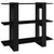 Book Cabinet/Room Divider Black 100x30x87 cm