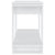 Book Cabinet White 100x30x51 cm Engineered Wood