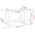 Book Cabinet Concrete Grey 100x30x51cm Engineered Wood