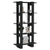 Book Cabinet/Room Divider Black 80x30x160 cm Engineered Wood