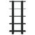 Book Cabinet/Room Divider Black 80x30x160 cm Engineered Wood