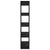 Book Cabinet/Room Divider Black 80x30x160 cm Engineered Wood