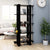Book Cabinet/Room Divider Black 80x30x160 cm Engineered Wood