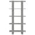 Book Cabinet/Room Divider Concrete Grey 80x30x160 cm Engineered Wood