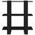Book Cabinet/Room Divider Black 80x30x87 cm