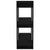Book Cabinet/Room Divider Black 80x30x87 cm