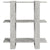 Book Cabinet/Room Divider Concrete Grey 80x30x87 cm