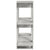 Book Cabinet/Room Divider Concrete Grey 80x30x87 cm