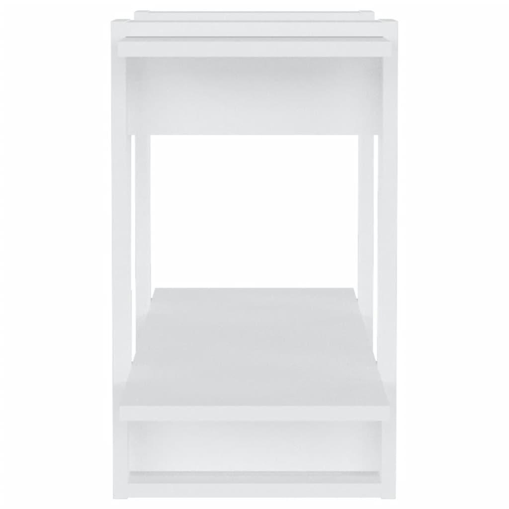 Book Cabinet/Room Divider White 80x30x51 cm