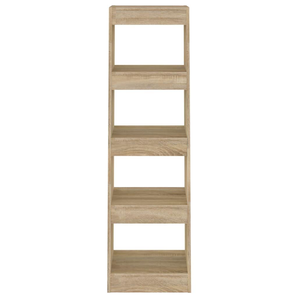 Book Cabinet/Room Divider Sonoma Oak 40x30x135 cm