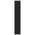 Book Cabinet/Room Divider Black 40x30x166 cm