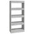 Book Cabinet/Room Divider Concrete Grey 60x30x135 cm Engineered Wood
