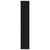Book Cabinet/Room Divider Black 60x30x166 cm Engineered Wood