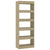 Book Cabinet/Room Divider Sonoma Oak 60x30x166 cm Engineered Wood