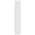 Book Cabinet/Room Divider High Gloss White 60x30x166 cm Engineered Wood