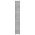 Book Cabinet/Room Divider Concrete Grey 60x30x198 cm