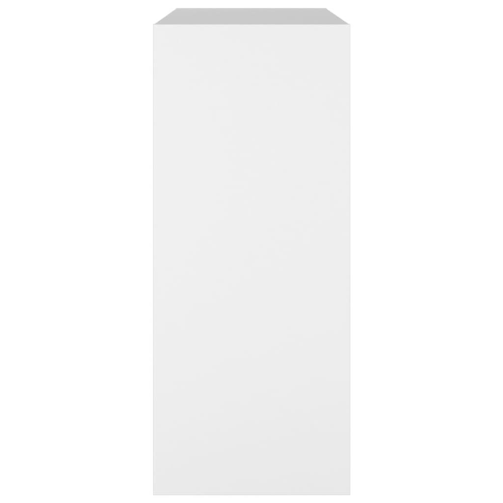 Book Cabinet/Room Divider White 80x30x72 cm