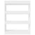 Book Cabinet/Room Divider High Gloss White 80x30x103 cm Engineered wood