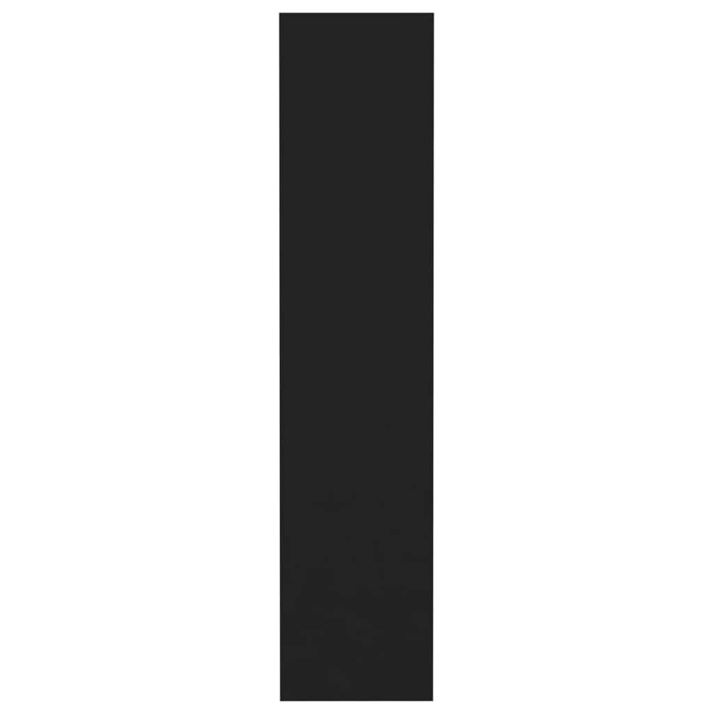 Book Cabinet/Room Divider Black 80x30x135 cm Engineered Wood