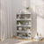 Book Cabinet/Room Divider Concrete Grey 80x30x135 cm Engineered Wood