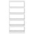 Book Cabinet/Room Divider White 80x30x166 cm Engineered Wood