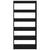 Book Cabinet/Room Divider Black 80x30x166 cm Engineered Wood