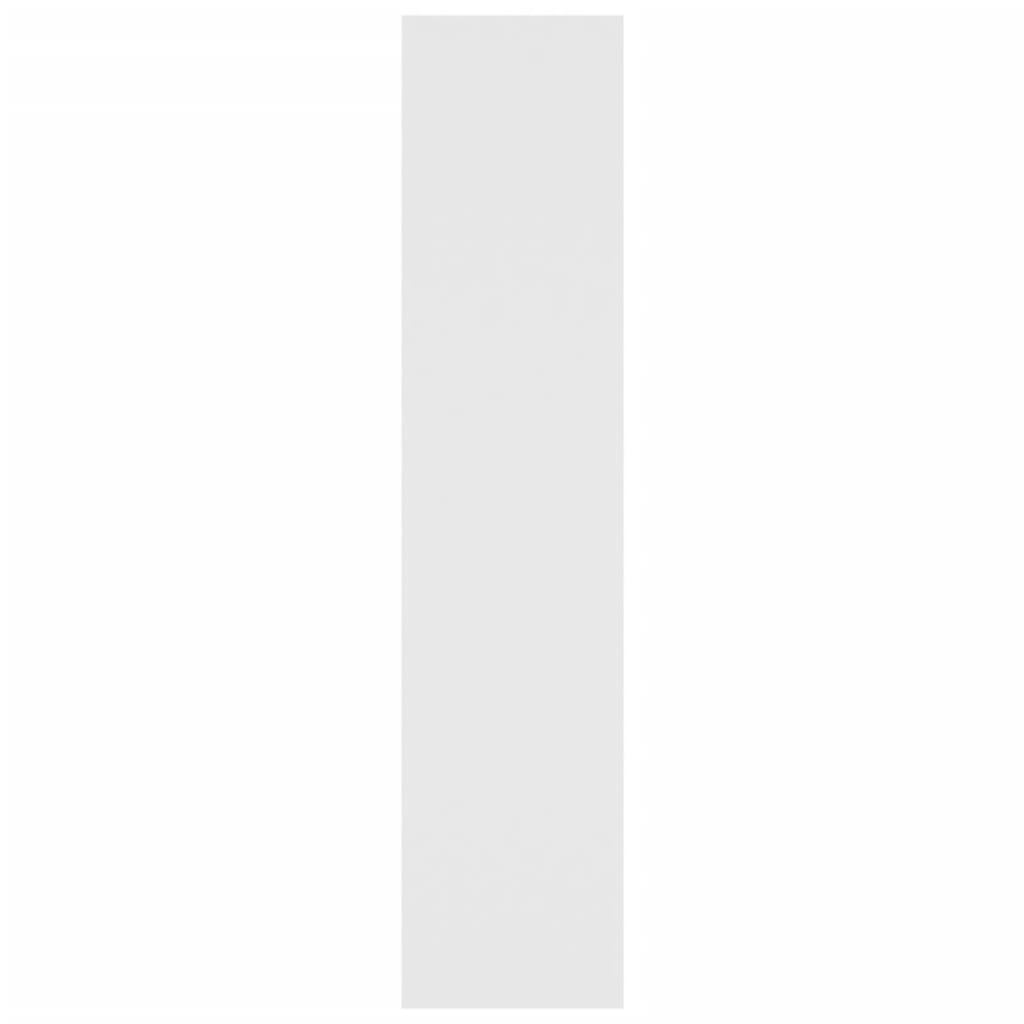 Book Cabinet/Room Divider White 100x30x135 cm