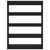 Book Cabinet/Room Divider Black 100x30x135 cm