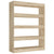 Book Cabinet/Room Divider Sonoma Oak 100x30x135 cm