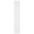 Book Cabinet/Room Divider White 100x30x166 cm
