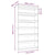 Book Cabinet/Room Divider Black 100x30x198 cm Engineered wood