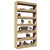 Book Cabinet/Room Divider Sonoma Oak 100x30x198 cm Engineered wood