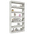Book Cabinet/Room Divider Concrete Grey 100x30x198 cm Engineered wood