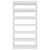 Book Cabinet/Room Divider High Gloss White 100x30x198 cm Engineered wood