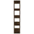 Book Cabinet/Room Divider Smoked Oak 80x30x160 cm Engineered Wood