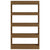 Book Cabinet/Room Divider Brown Oak 80x30x135 cm Engineered Wood