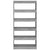 Book Cabinet/Room Divider Grey Sonoma 80x30x166 cm Engineered Wood