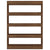Book Cabinet/Room Divider Brown Oak 100x30x135 cm
