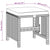 5 Piece Garden Dining Set with Cushions Poly Rattan Beige