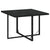 9 Piece Garden Dining Set with Cushions Poly Rattan Black
