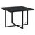 9 Piece Garden Dining Set with Cushions Poly Rattan Black