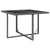 5 Piece Garden Dining Set with Cushions Poly Rattan Grey