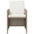 9 Piece Garden Dining Set with Cushions Poly Rattan Beige